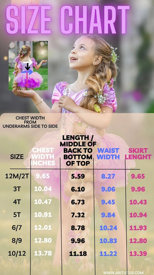 Rapunzel inspired tutu set