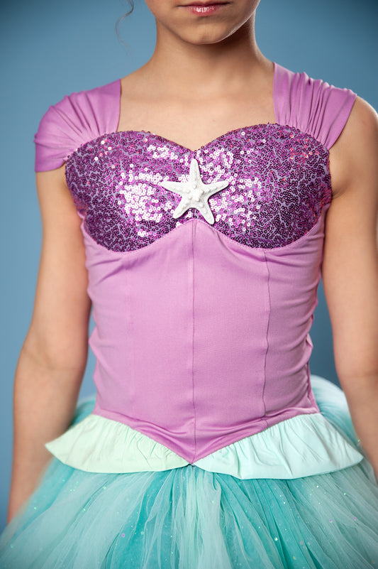Ariel inspired tutu set