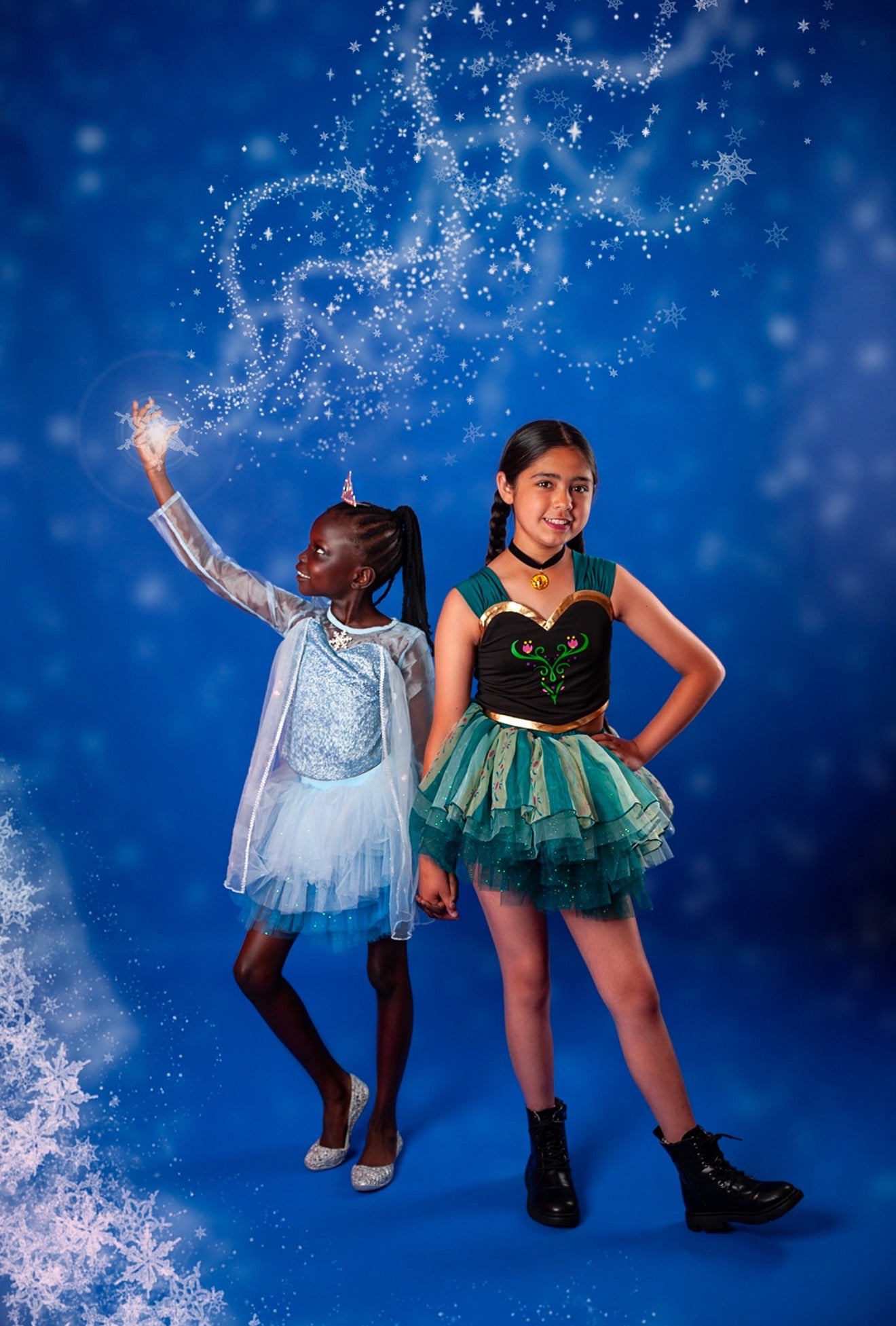 Elsa frozen inspired tutu set