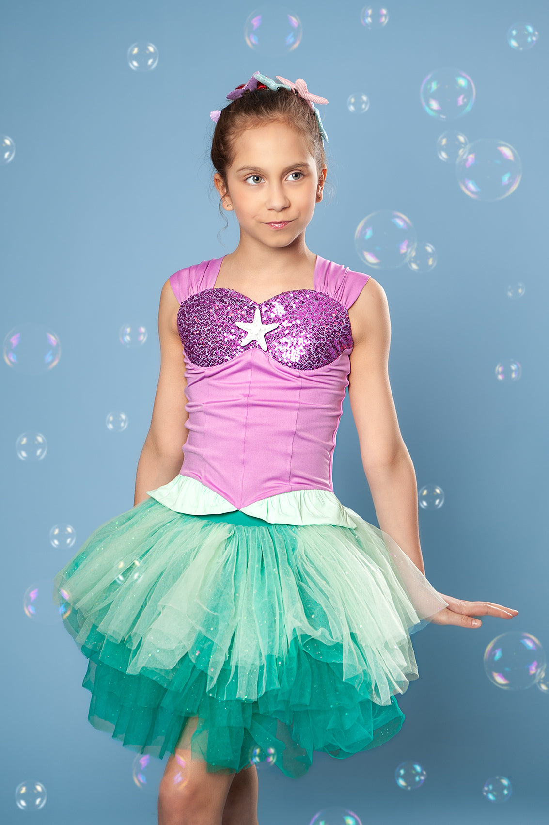 Ariel inspired tutu set