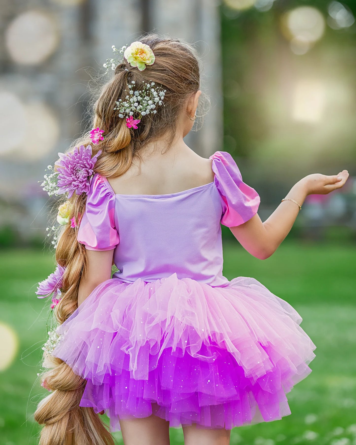 Rapunzel inspired tutu set