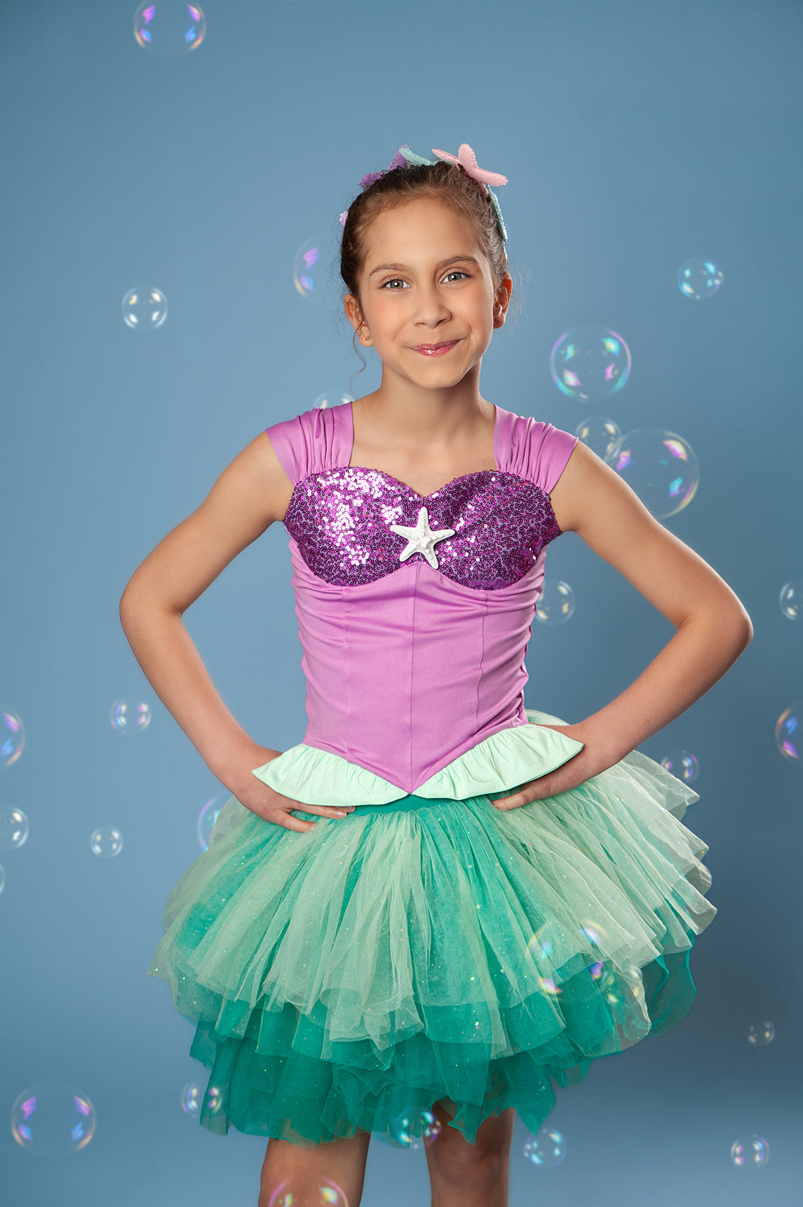 Ariel inspired tutu set