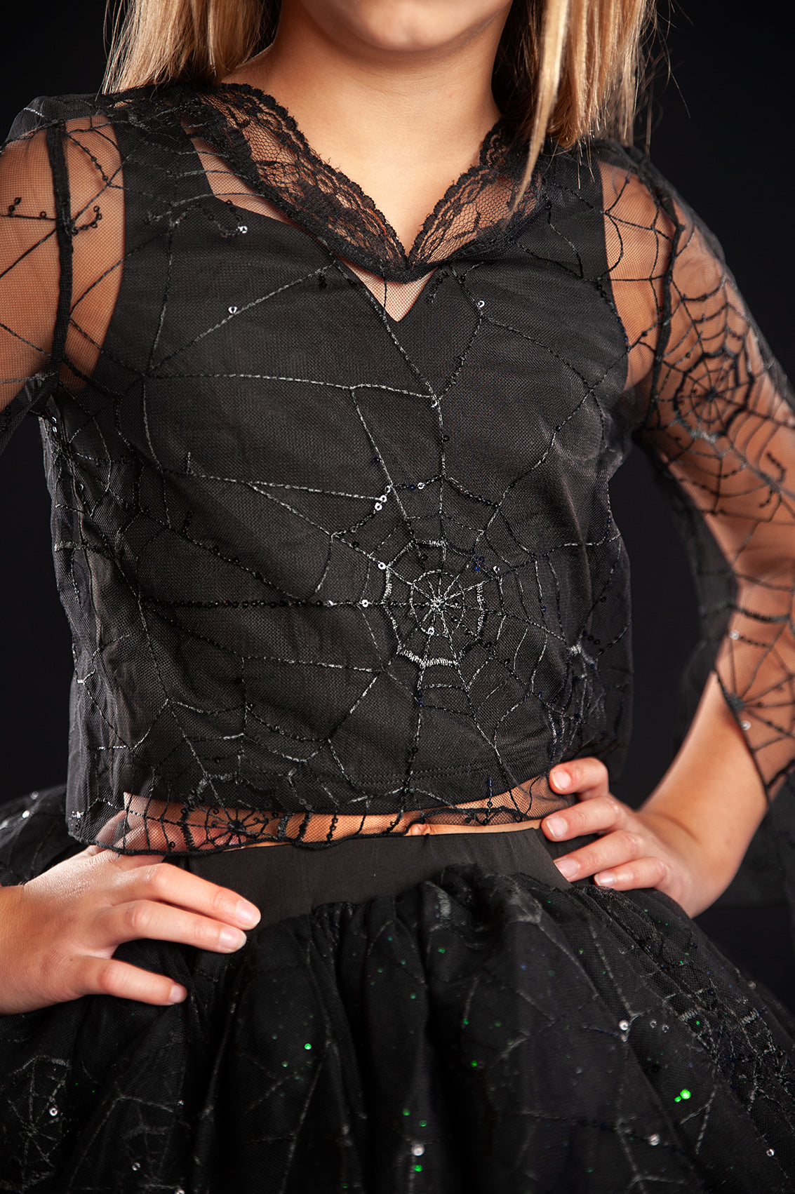 Spiderweb mesh top