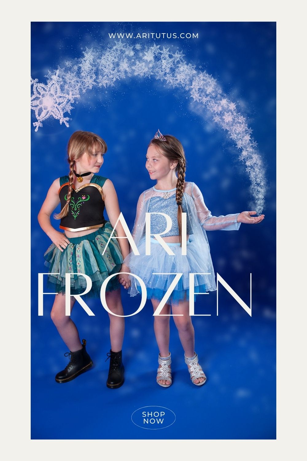 Elsa frozen inspired tutu set