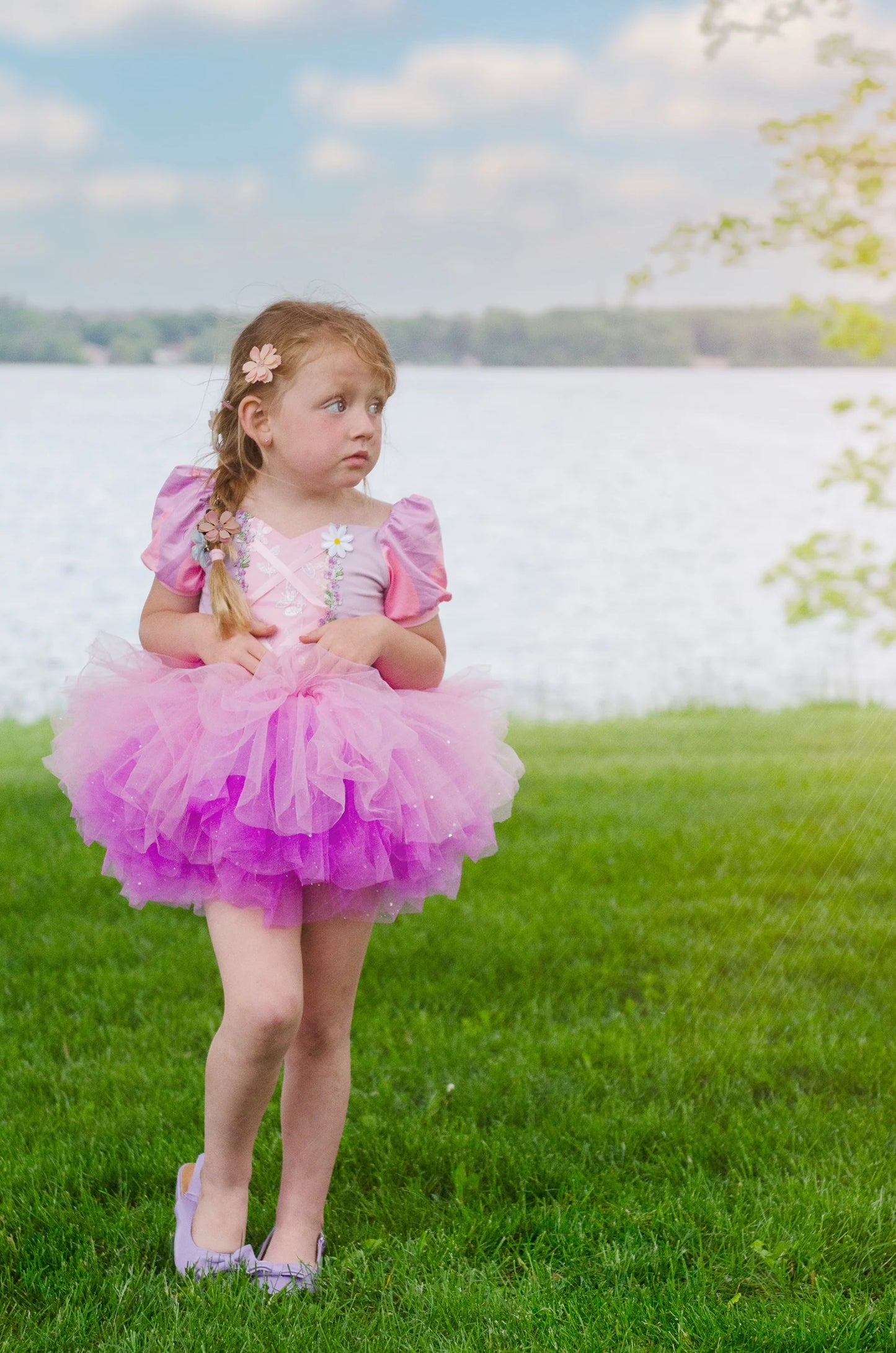 Rapunzel inspired tutu set
