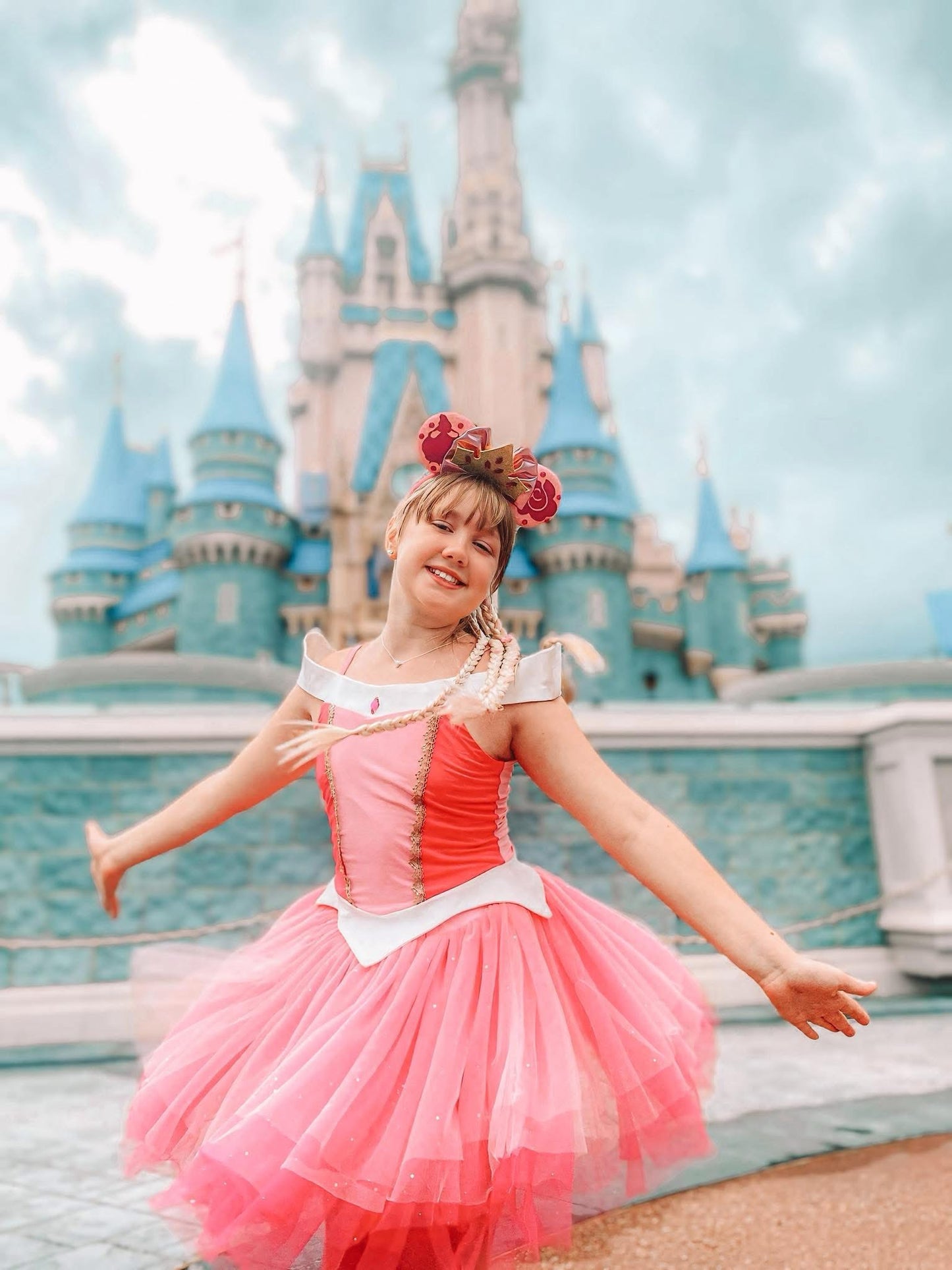 Aurora sleeping beauty inspired princess set