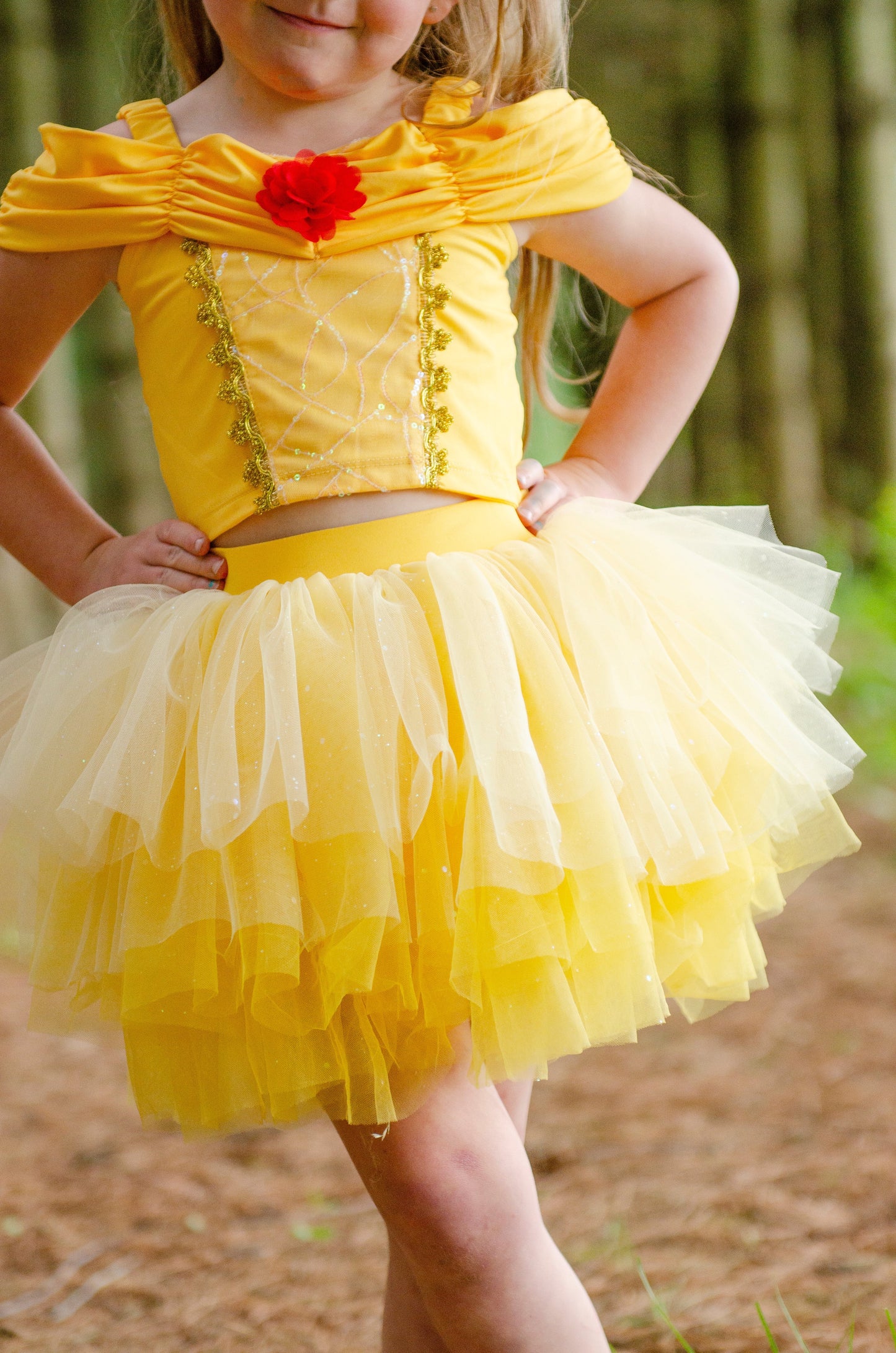 Belle inspired tutu set