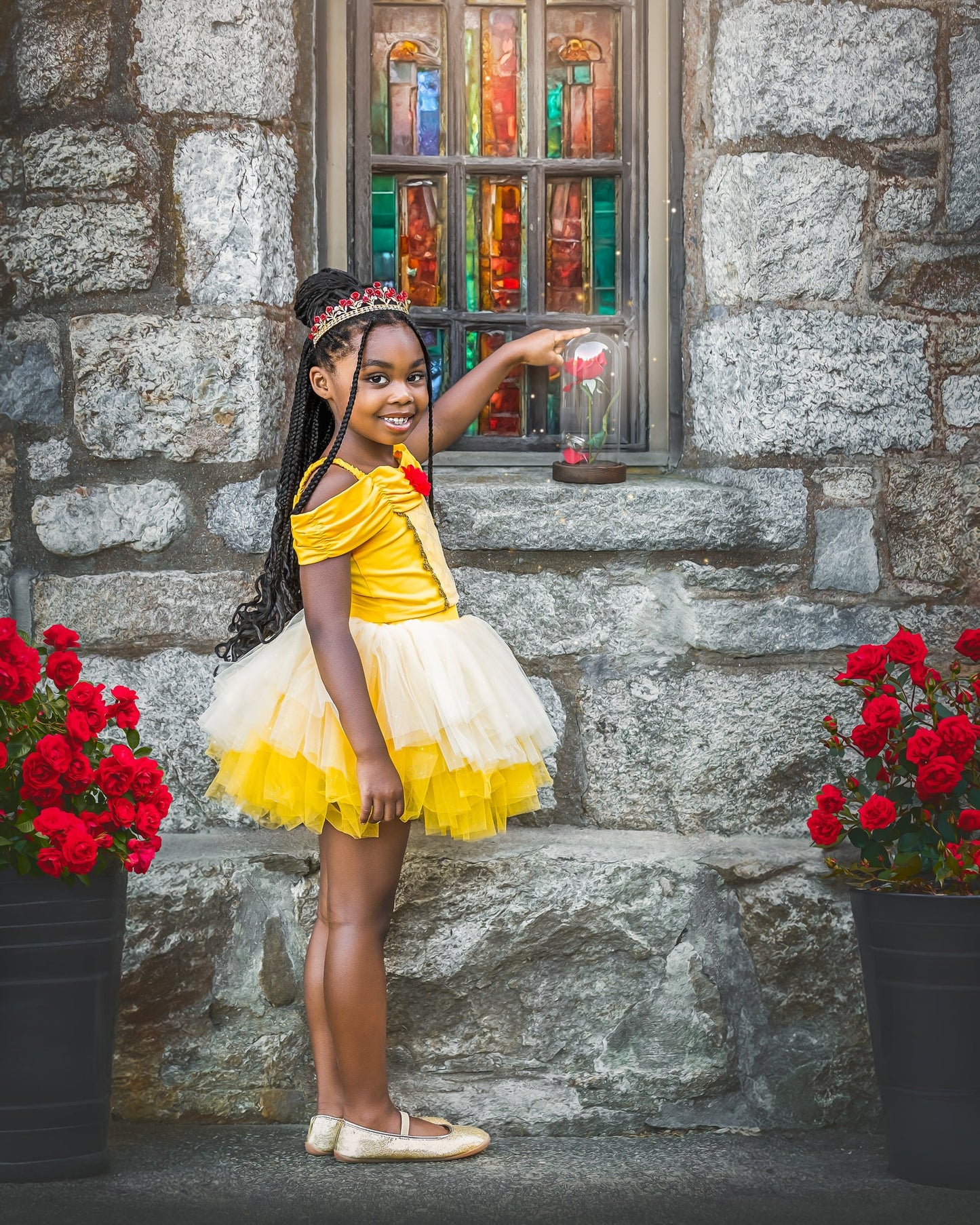 Belle inspired tutu set
