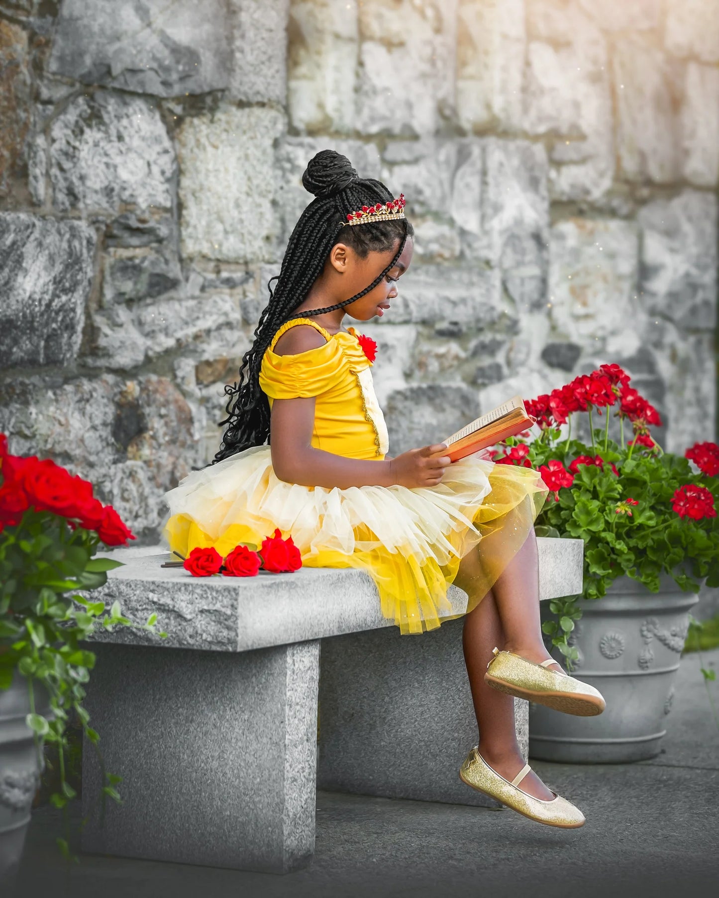 Belle inspired tutu set