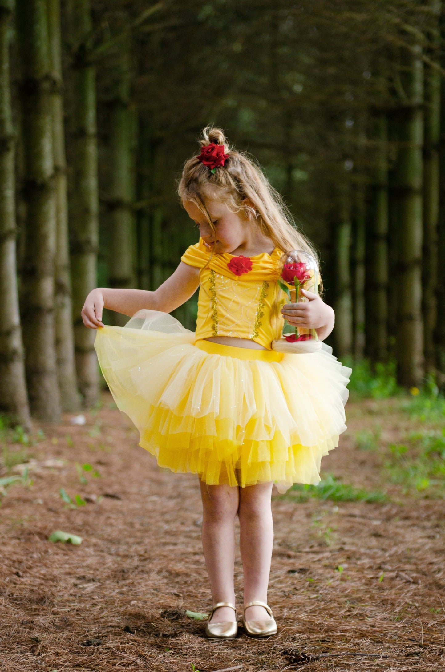 Belle inspired tutu set