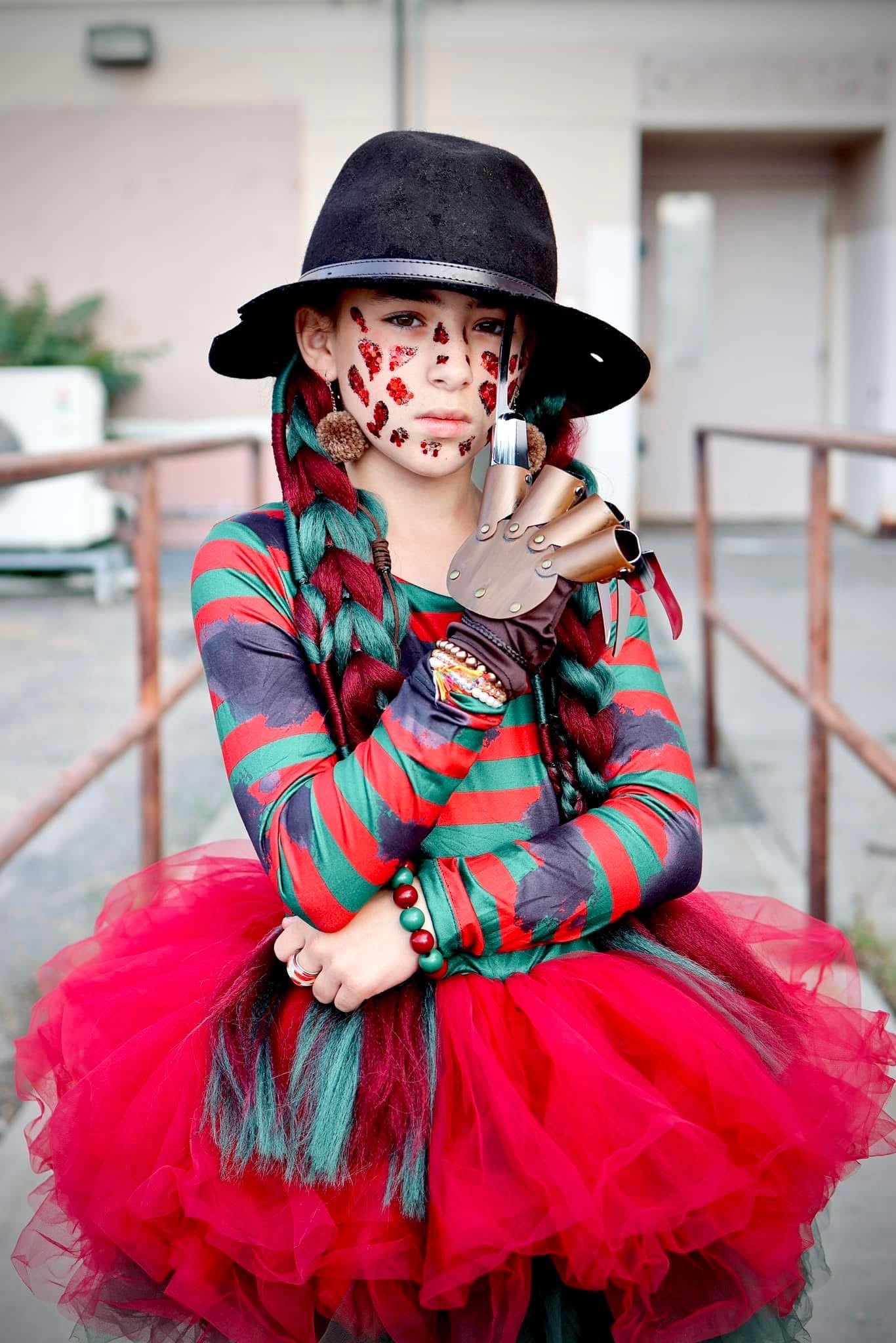 Freddy inspired tutu set one piece