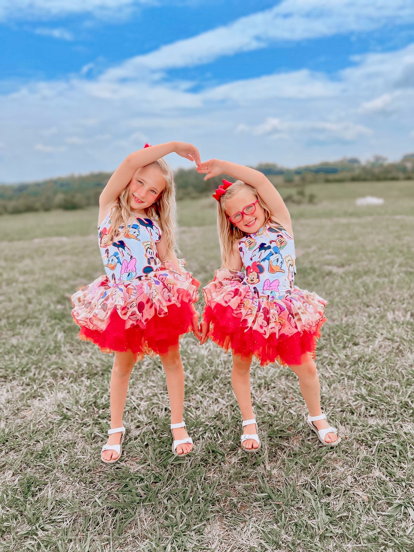 Mouse & Friends tutu set Bamboo