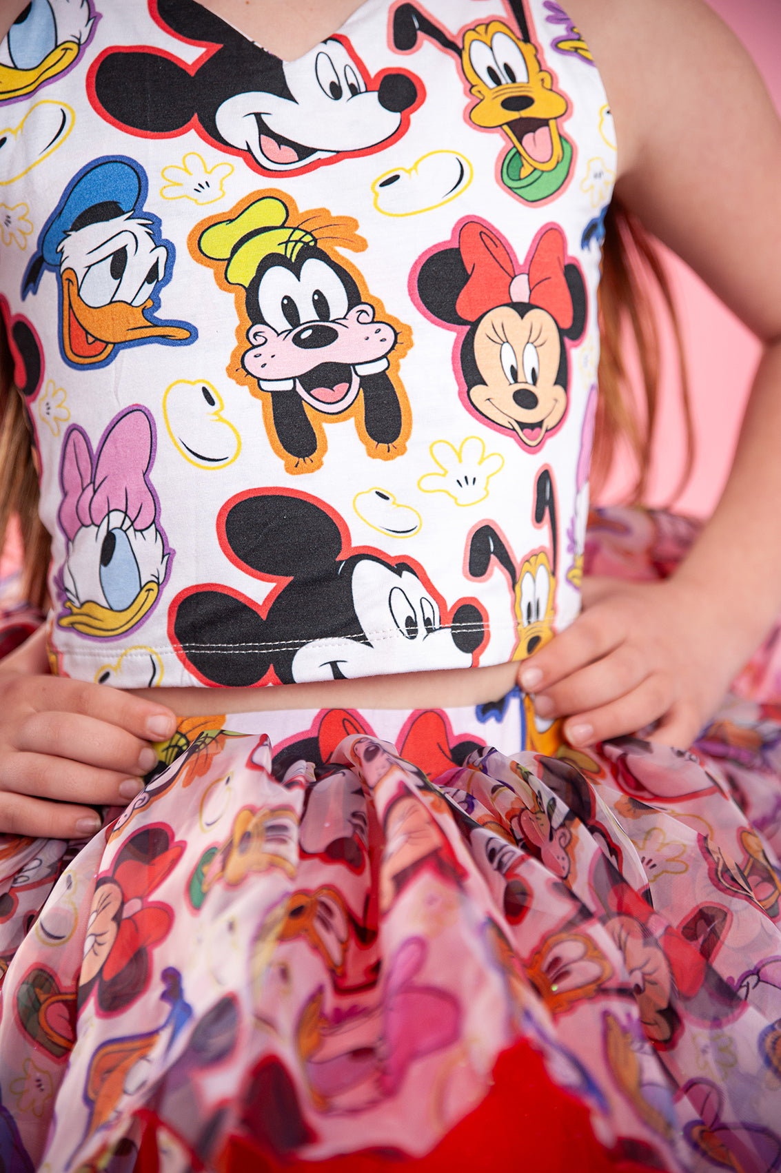 Mouse & Friends tutu set Bamboo