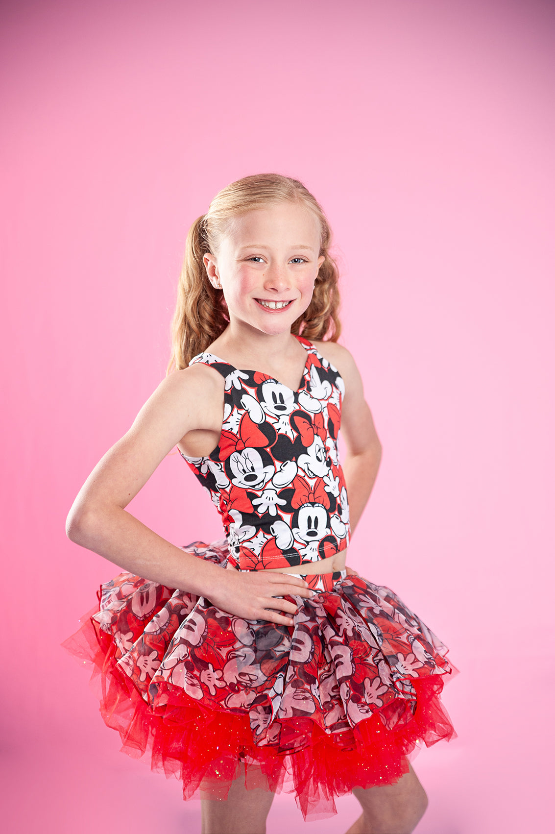 Mouse girl tutu set Bamboo