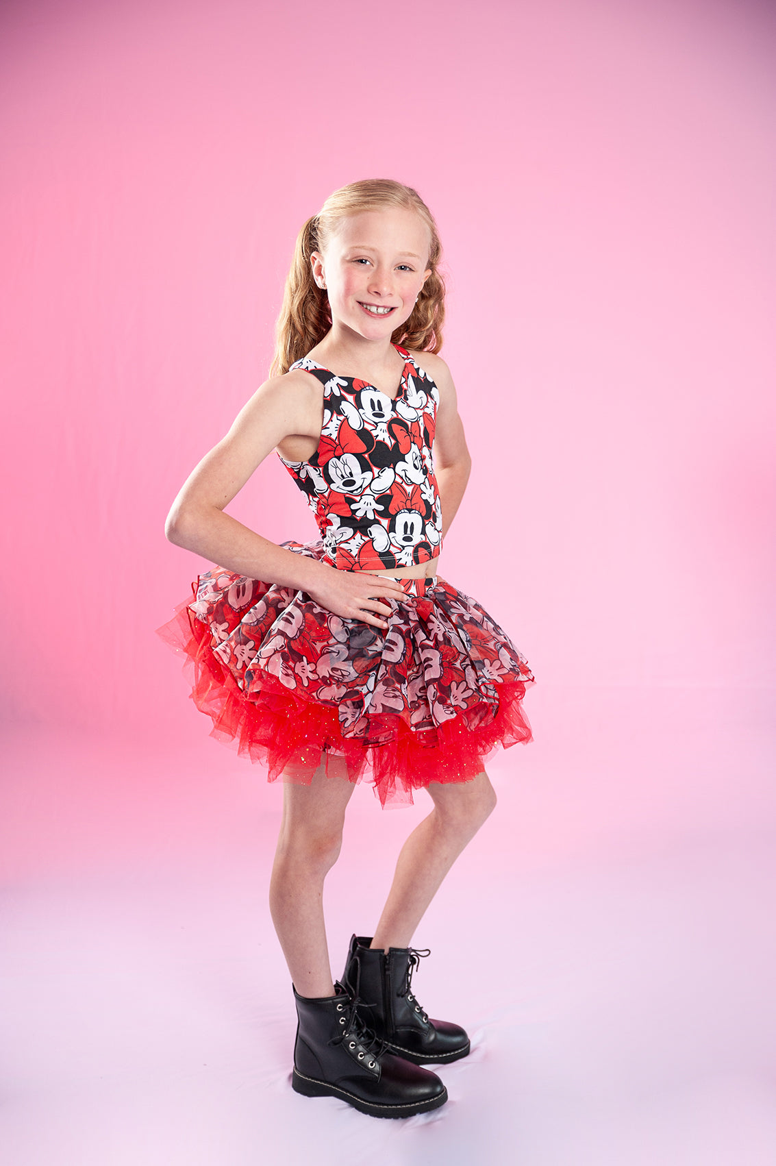 Mouse girl tutu set Bamboo