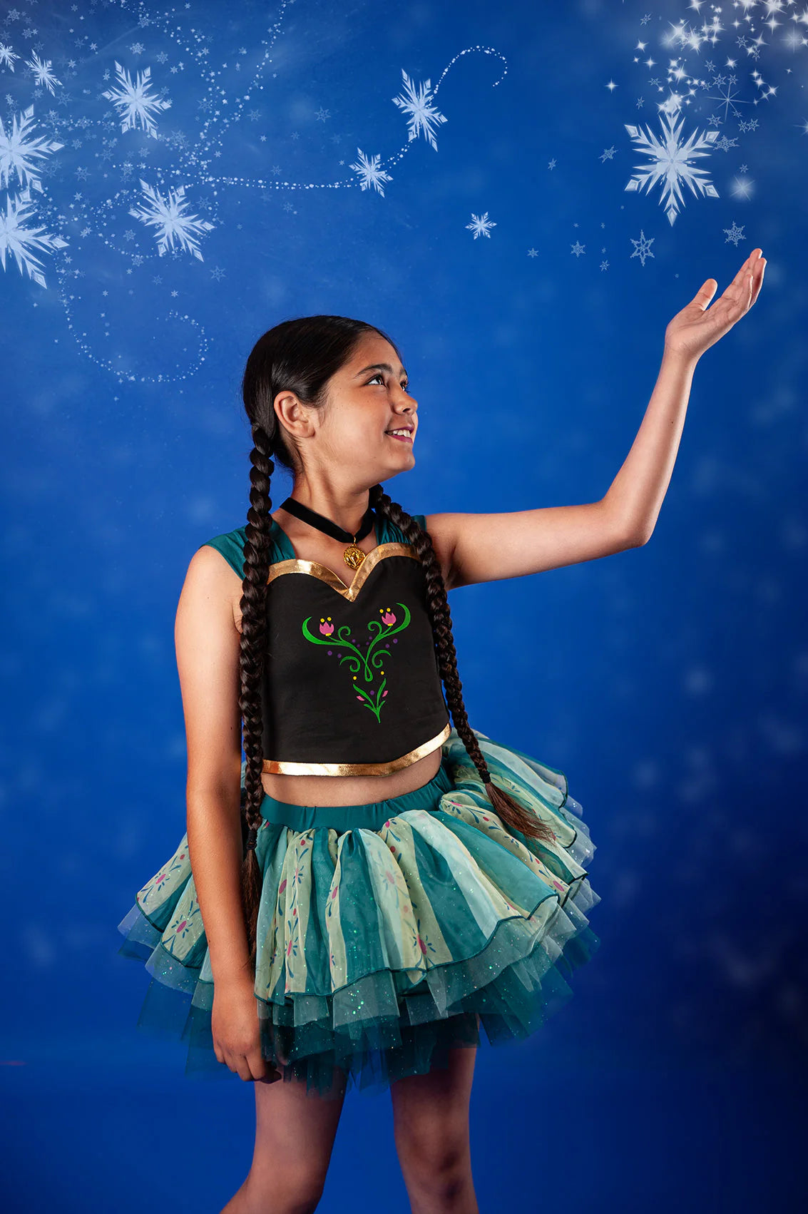 Anna ( frozen) inspired tutu set