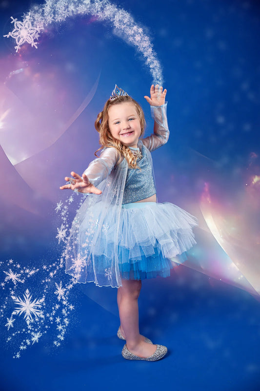 Elsa frozen inspired tutu set