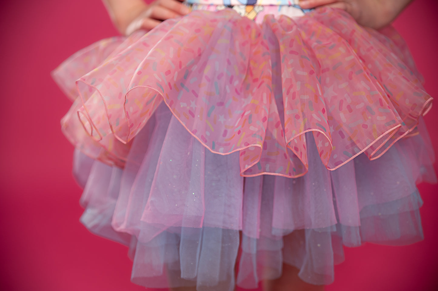 Blue Dog Sprinkles tutu set Bamboo