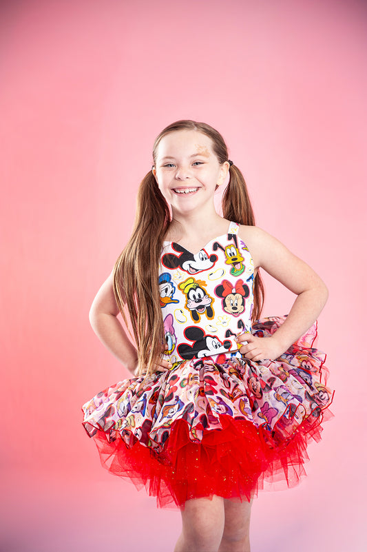 Mouse & Friends tutu set Bamboo