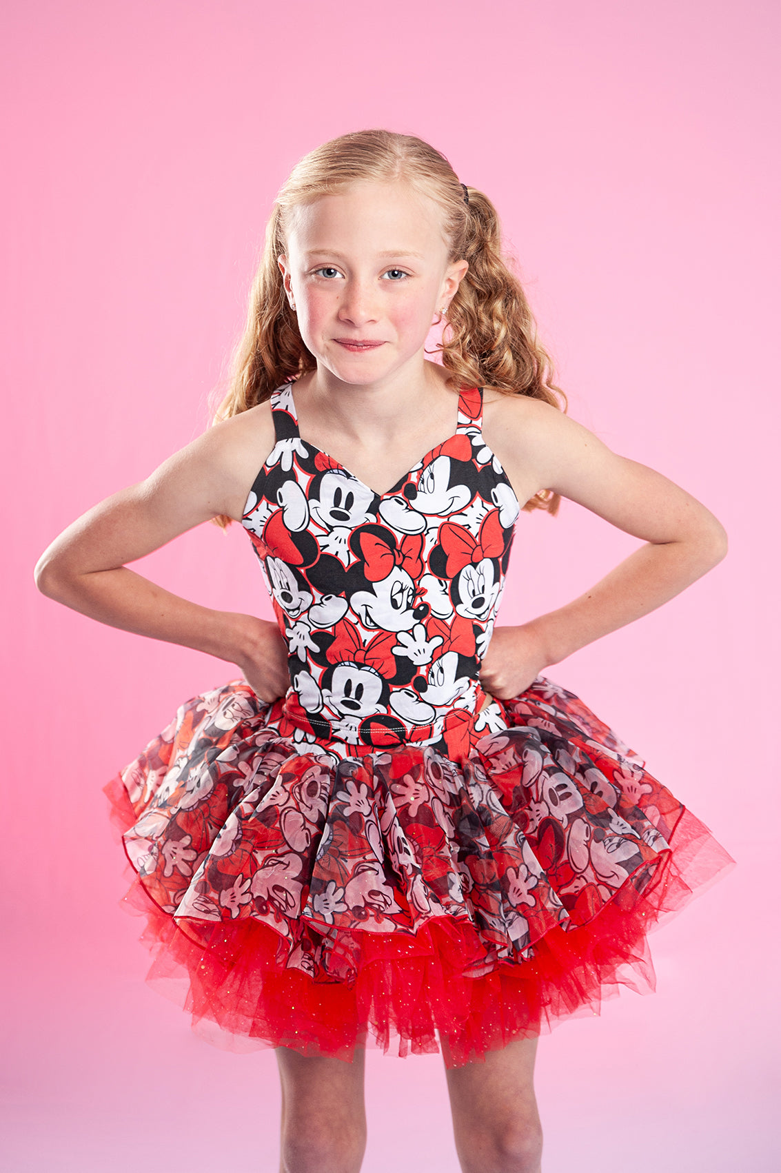 Mouse girl tutu set Bamboo