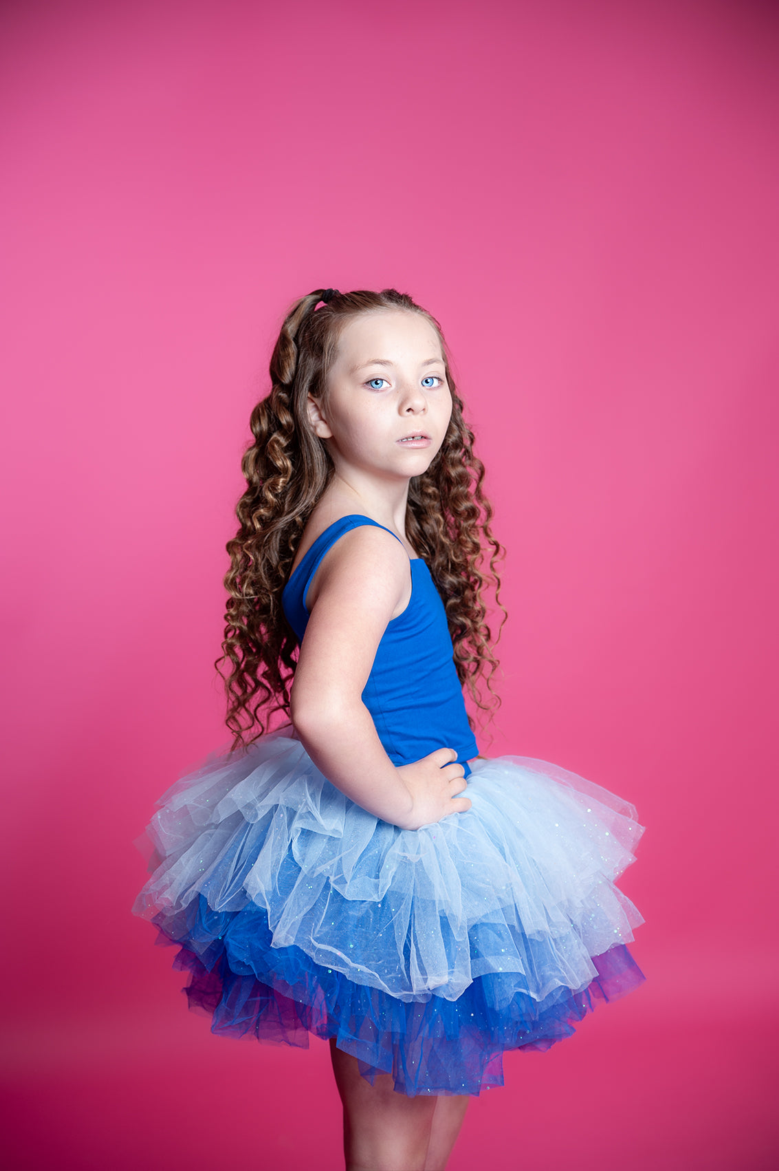 Blue tutu set Bamboo