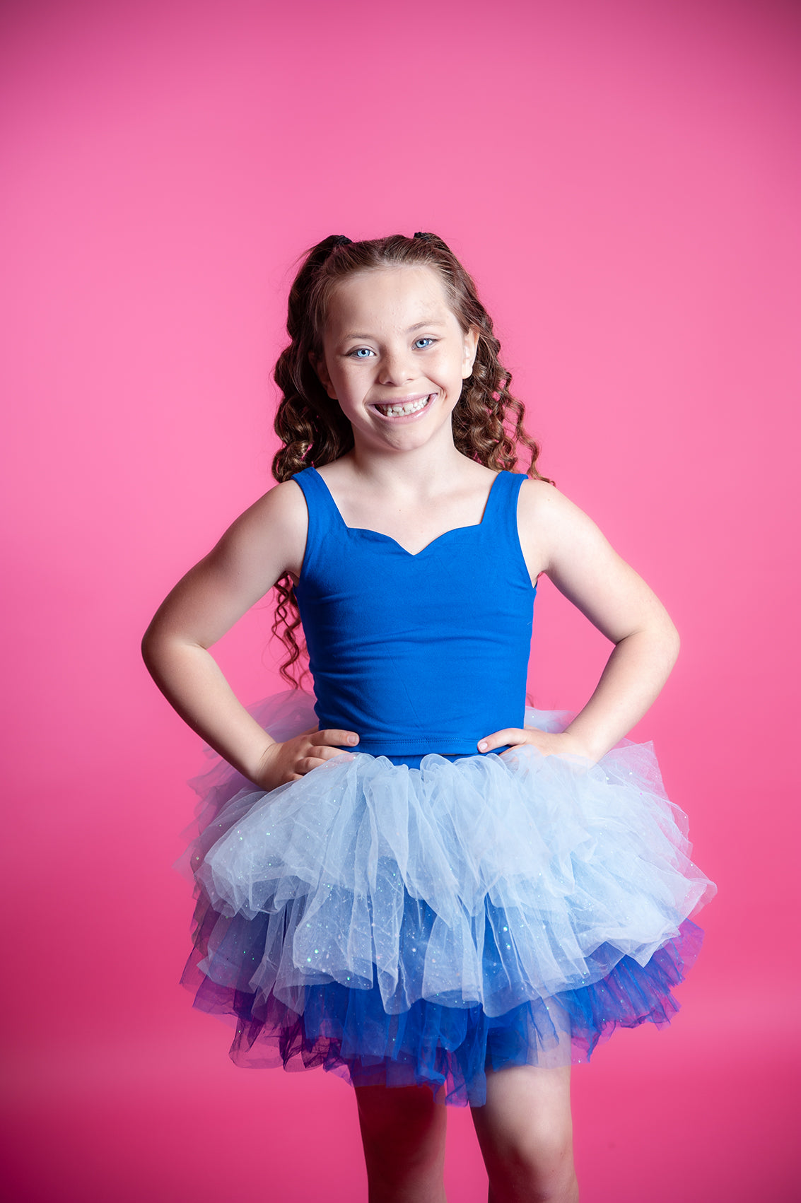 Blue tutu set Bamboo