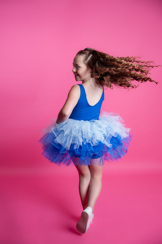 Blue tutu set Bamboo