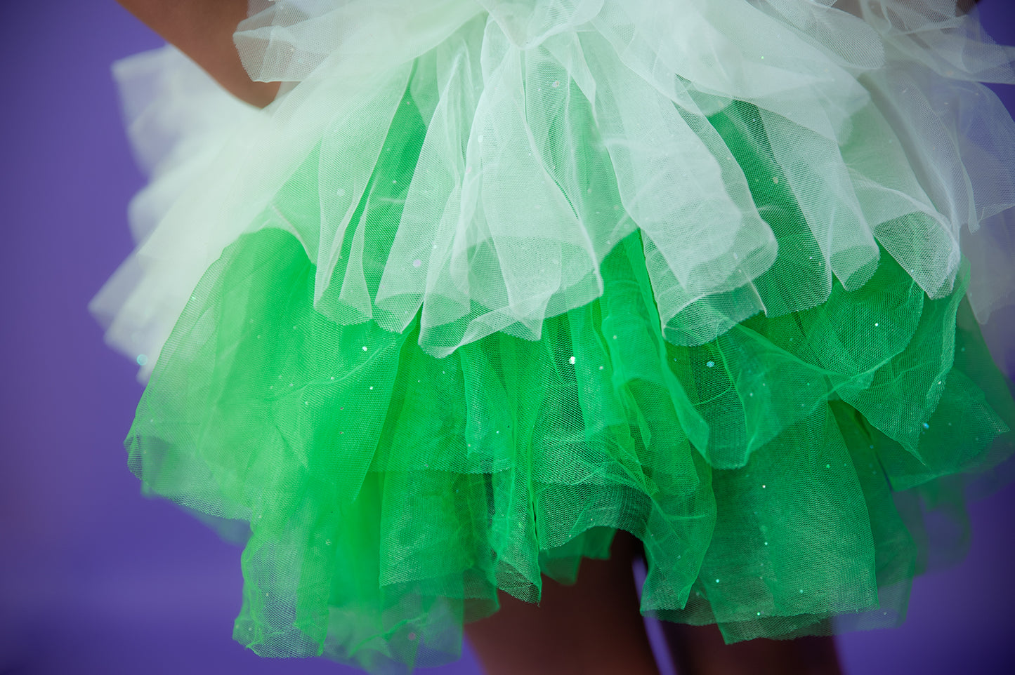 Green  tutu set Bamboo