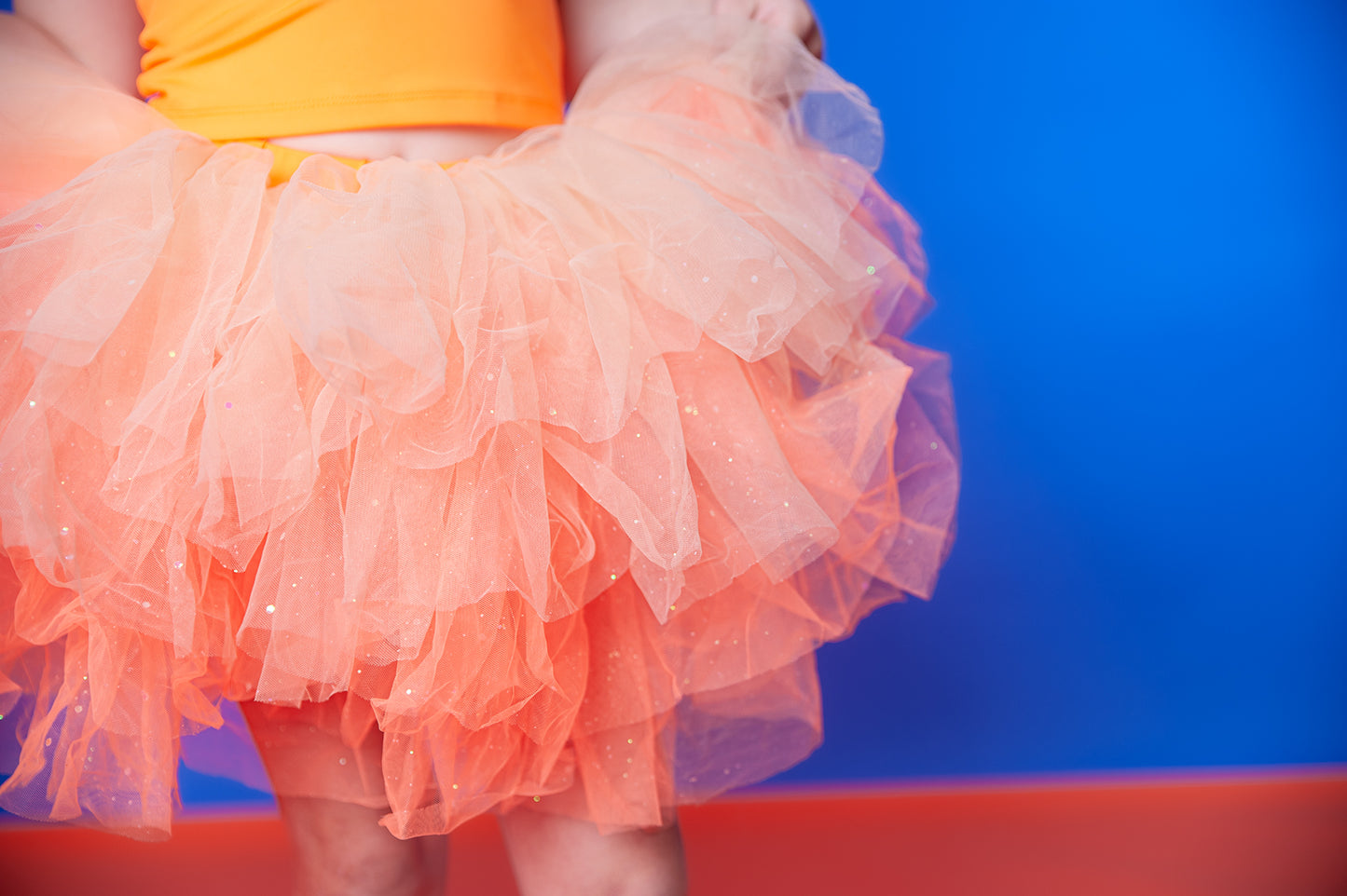 Orange tutu set Bamboo