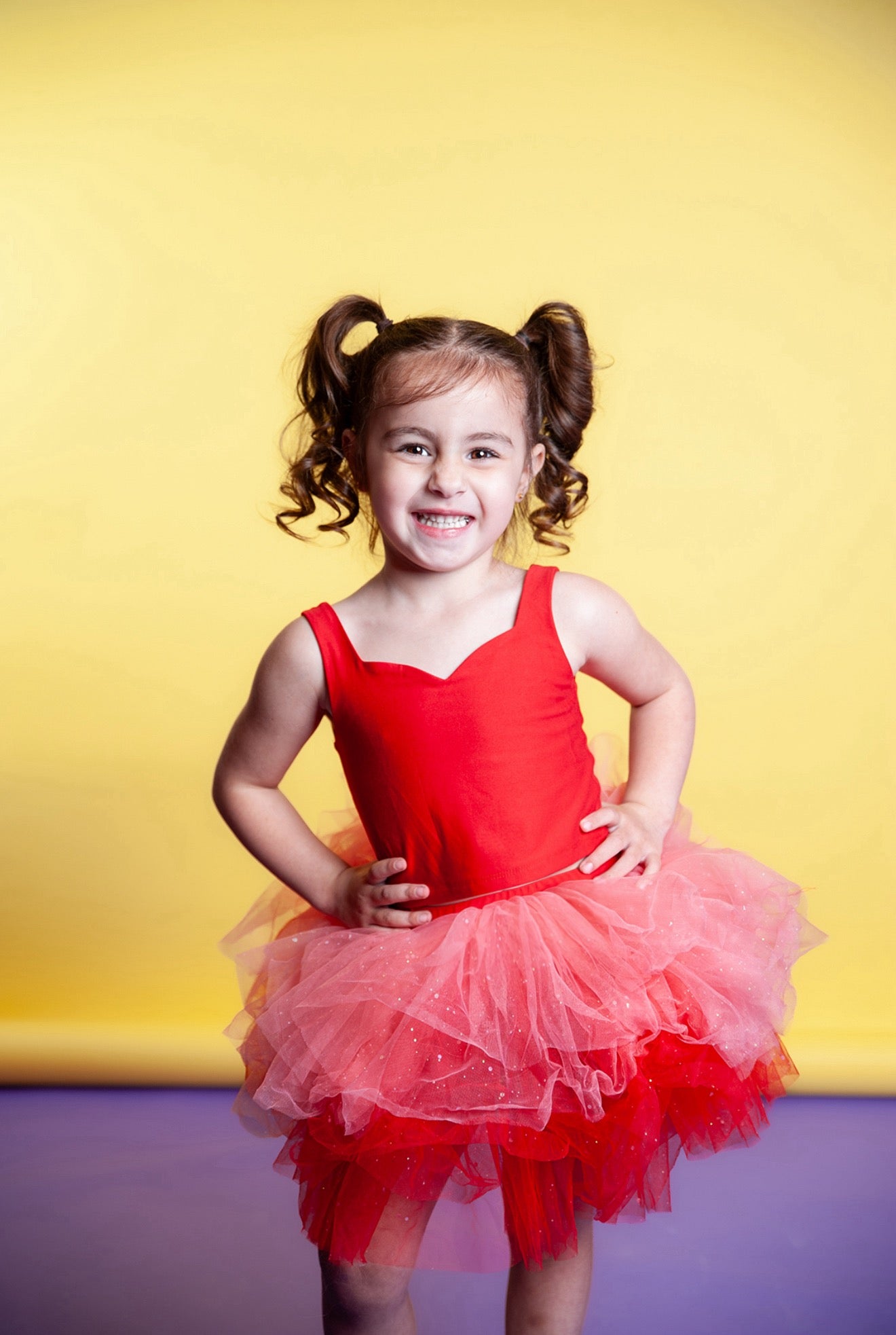 Red tutu set bamboo