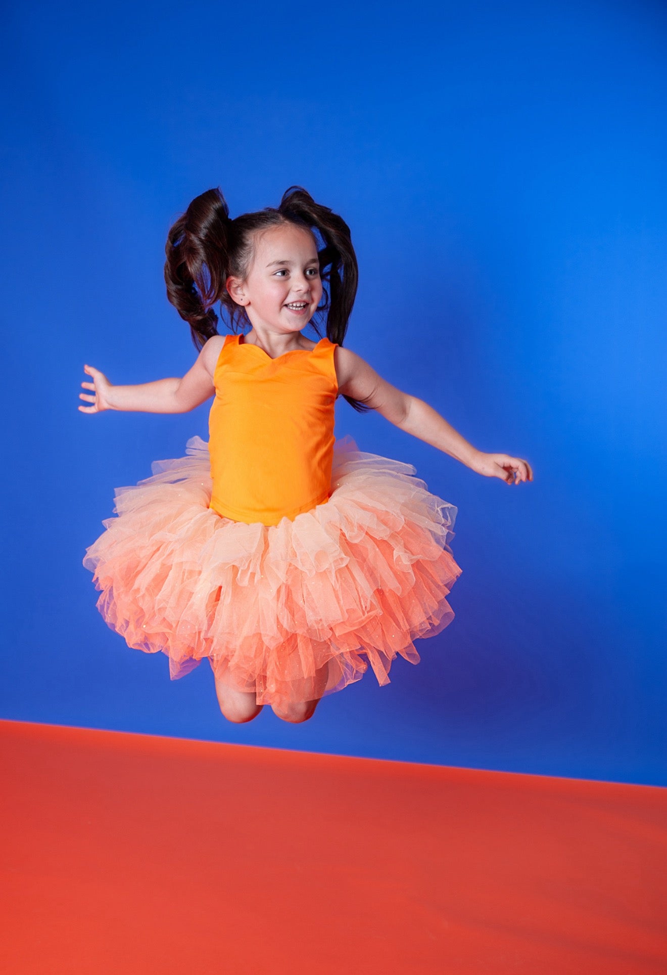 Orange tutu set Bamboo