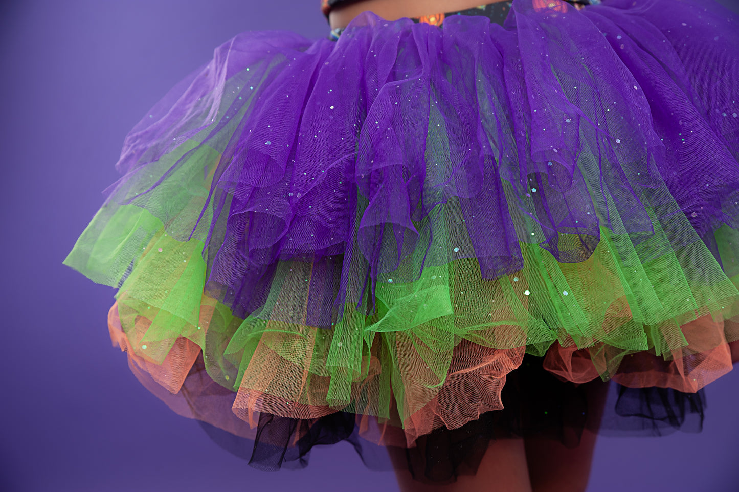 Nightmare before Christmas inspired two piece tutu set Bamboo